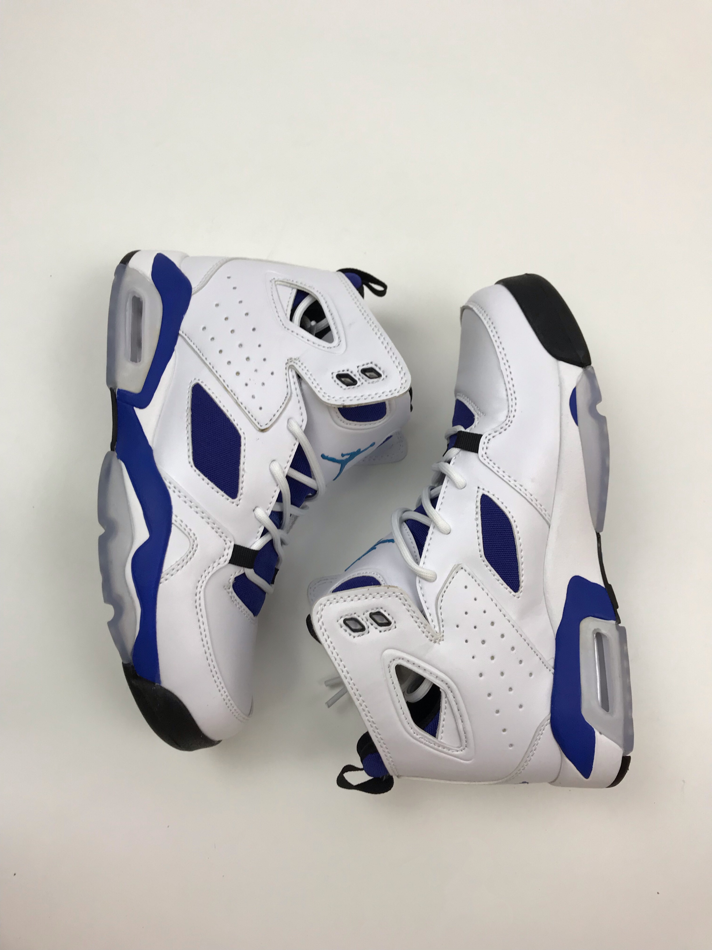 Air Jordan 6 '91 White Blue Black Shoes - Click Image to Close